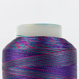 Threads - Dyed Rayon - Mirage 30Wt - MR22 - Purple Blue Red - 800m/875yd
