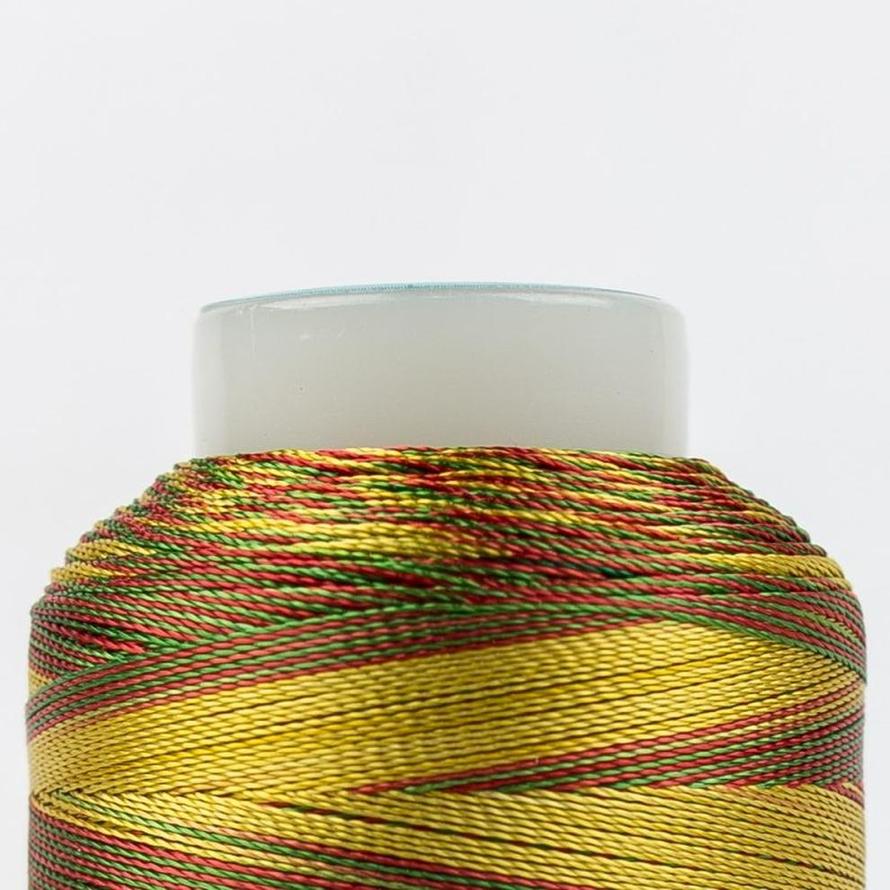 Threads - Dyed Rayon - Mirage 30Wt - MR27 - Green Honey Red - 800m/875yd