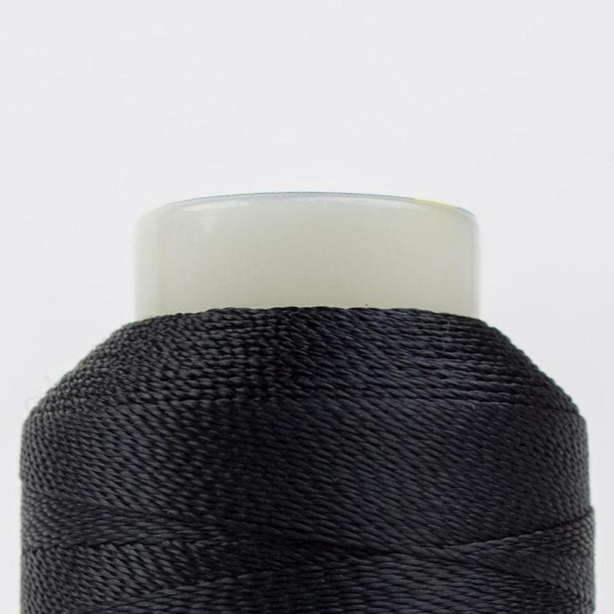 Threads - Rayon - Accent 12Wt - AC160 - Black - 400m/437yd