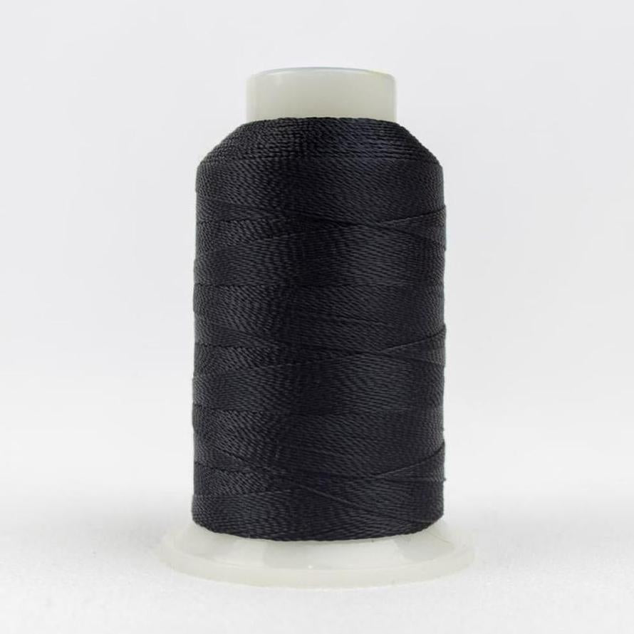 Threads - Rayon - Accent 12Wt - AC160 - Black - 400m/437yd