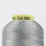 Threads - Rayon - Accent 12Wt - AC990 - Light Grey - 400m/437yd