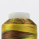 Threads - Rayon - Accent 12Wt - ACM27 - Green Honey Red - 400m/437yd