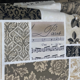 Timeless Treasures- Patt # F779 100% Cotton Fabric WOF 110cm-112cm