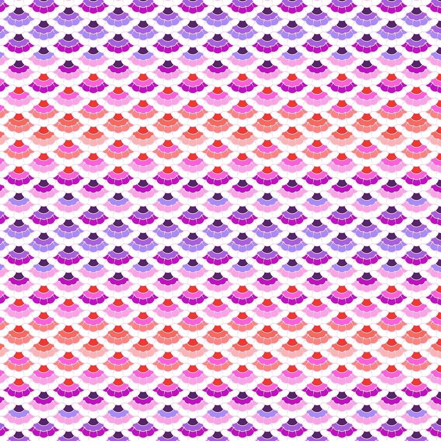 Tula Pink – Floral Reef – Aquatic Lace – Ultraviolet (PWTP269) (Preorder April/May 2026)