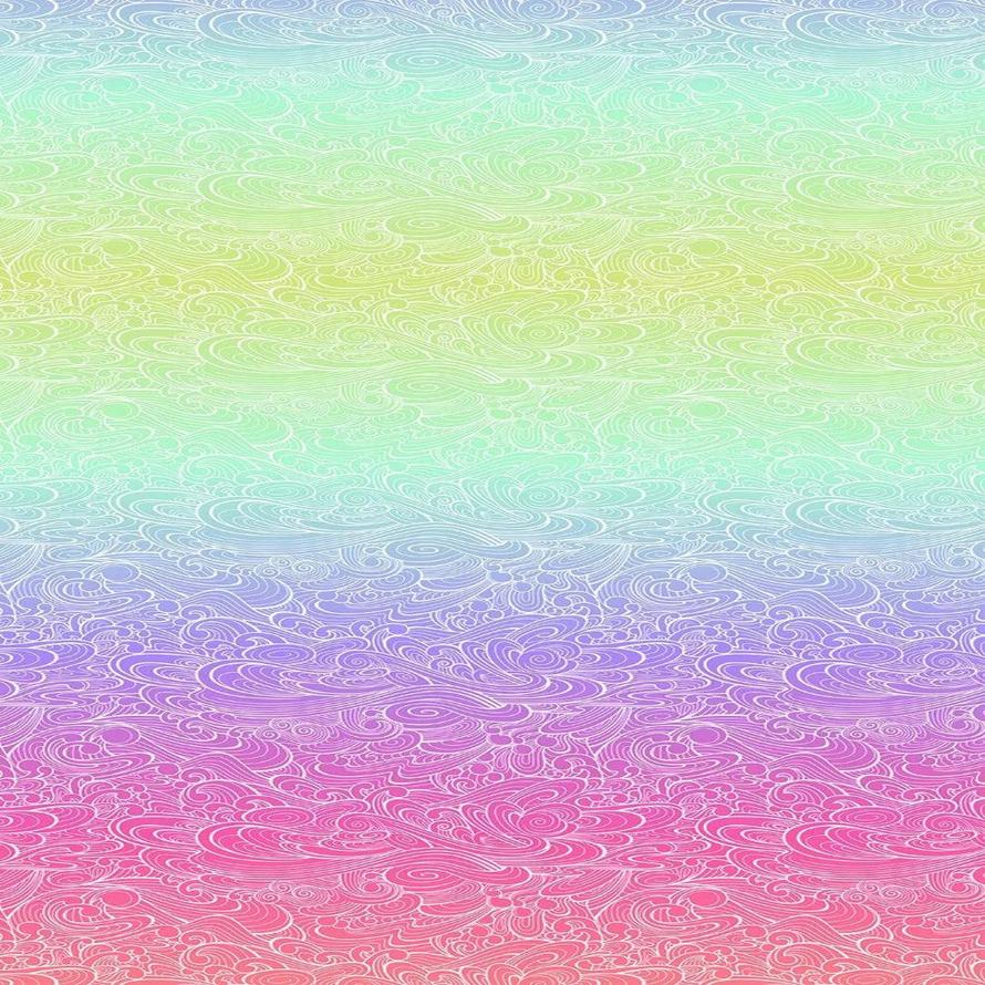 Tula Pink – Floral Reef – Rip Tide – Deep Dive (PWTP270) (Preorder April/May 2026)