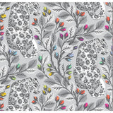 Tula Pink Graywork Beautymark PWTP257.FOG *** PRE-ORDER - ARRIVING OCTOBER 2025 ***