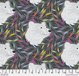 Tula Pink Graywork Just Bearly Carbon PWTP261.CARBON *** PRE-ORDER - ARRIVING OCTOBER 2025 *** (Copy)