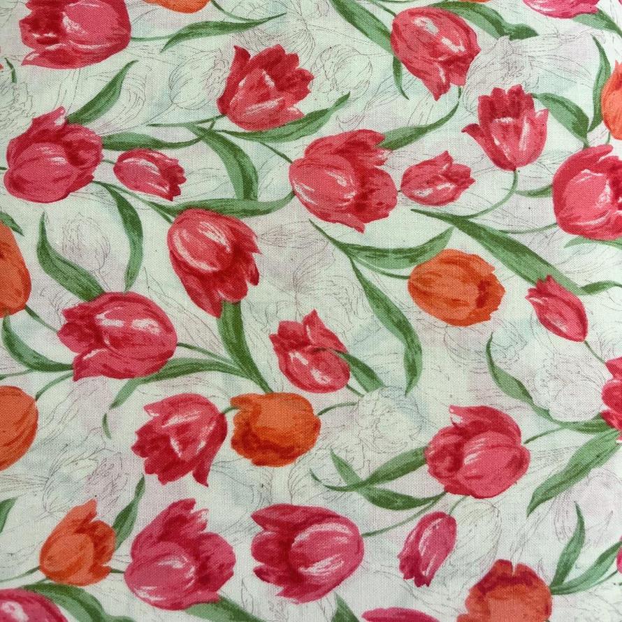 Tulip Cotton Print, 115gsm, Sevenberry, 850479/D#1/1, Japan 108cms