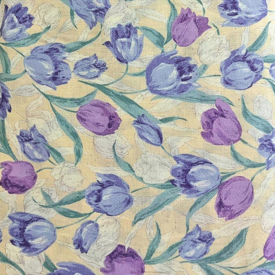 Tulip Cotton Print, 115gsm, Sevenberry, 850479/D#1/3, Japan 108cms