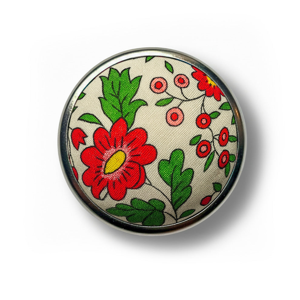 Tana Lawn Liberty Pin Cushion and Coloured Pin Gift Set