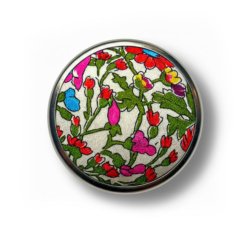 Tana Lawn Liberty Pin Cushion and Coloured Pin Gift Set