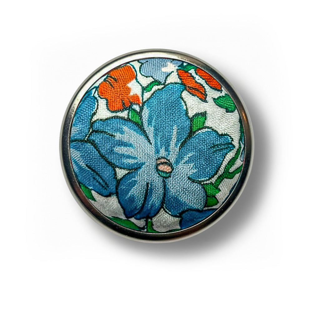 Tana Lawn Liberty Pin Cushion and Coloured Pin Gift Set