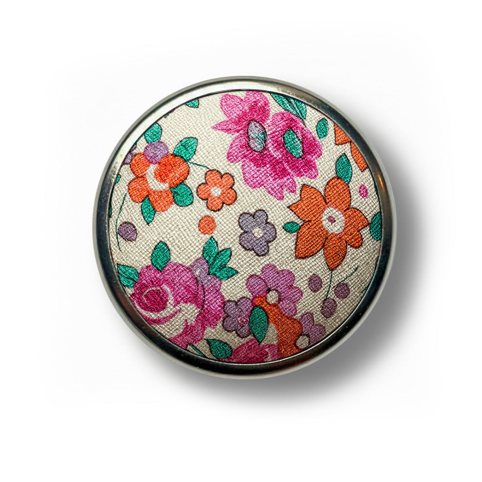 Tana Lawn Liberty Pin Cushion and Coloured Pin Gift Set