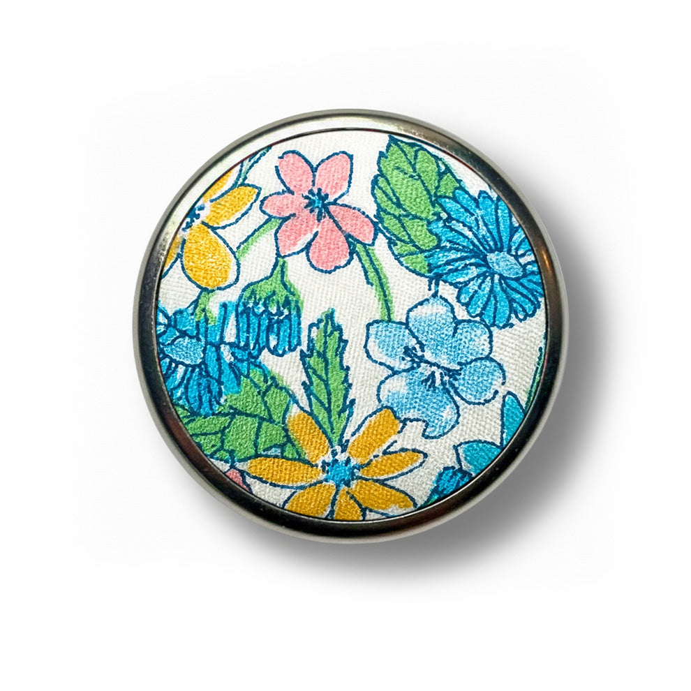 Tana Lawn Liberty Pin Cushion and Coloured Pin Gift Set