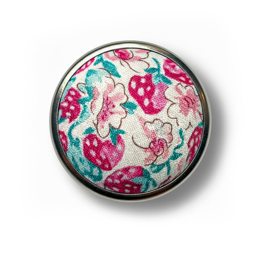 Tana Lawn Liberty Pin Cushion and Coloured Pin Gift Set