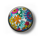 Tana Lawn Liberty Pin Cushion and Coloured Pin Gift Set
