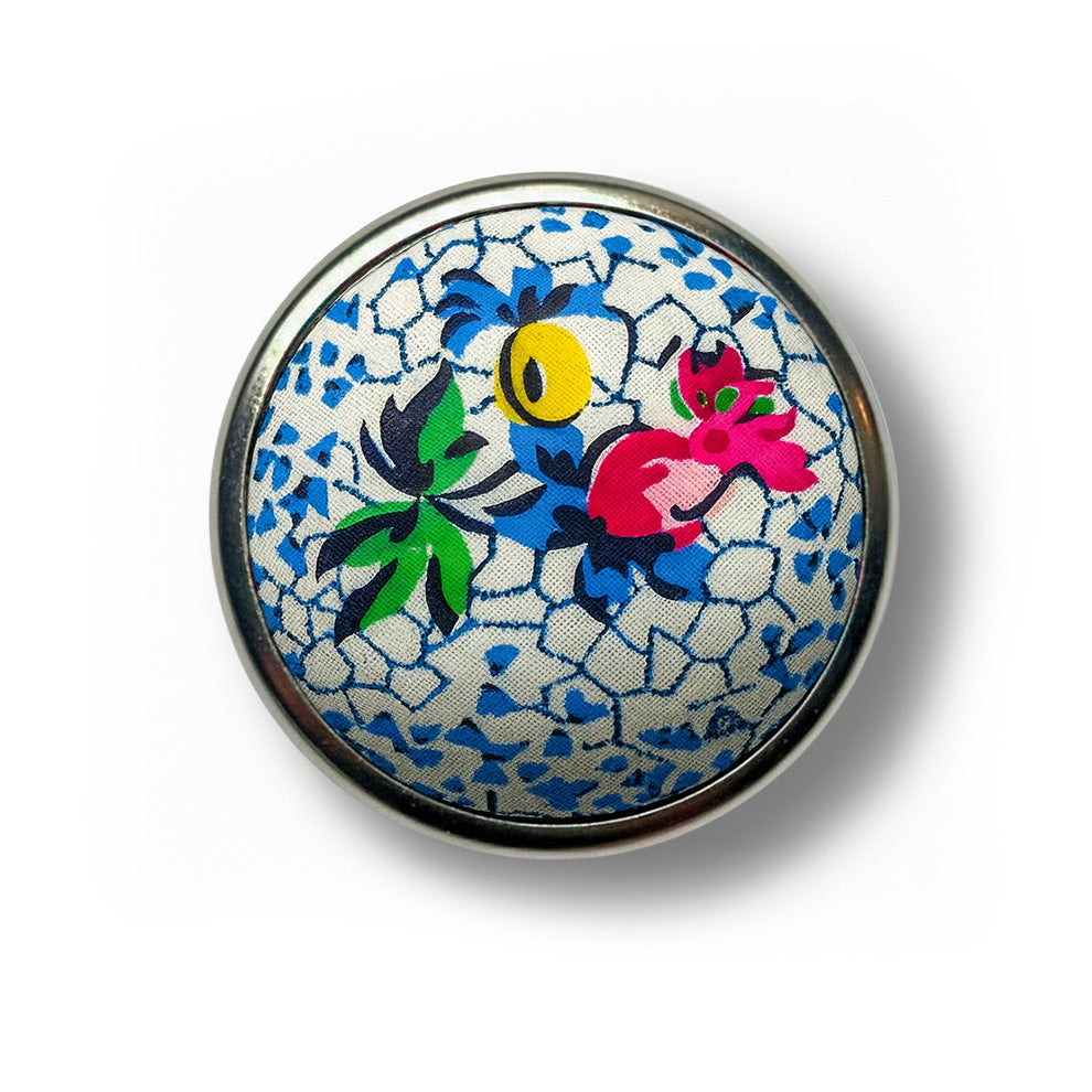 Tana Lawn Liberty Pin Cushion and Coloured Pin Gift Set