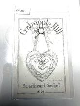 Crab Apple Hill - Sweetheart Sachet #107