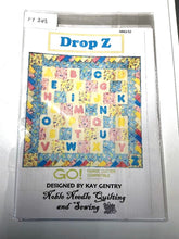 Drop Z Quilt Pattern