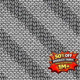 $7.50 a metre (1 metre min cut) DV6616 Bed Buds Knit look WideBack Fabric in Greys