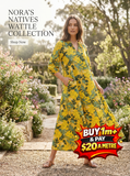 NORA'S NATIVES WATTLE DV6714 100% COTTON