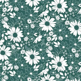Juliette Floral Toile Teal 29202-414 Cotton Fabric 100%
