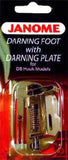 Janome Machine Feet – Darning Foot with Darning Plate #767827009