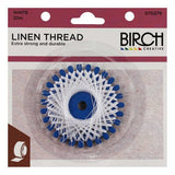 Birch Linen Thread White 20m. (packaging may be different to photo)
