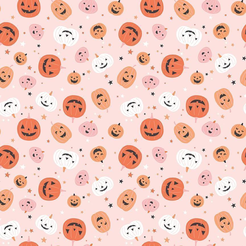 HEY PUMPKIN PUMPKINS BLUSH - C16031 - BLUSH - 100% Cotton