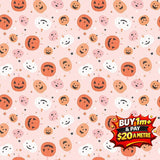 HEY PUMPKIN PUMPKINS BLUSH - C16031 - BLUSH - 100% Cotton
