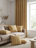 Hello Autumn ~ Cinnamon Stripe ~ MU-102-1 Multi - 100% Cotton