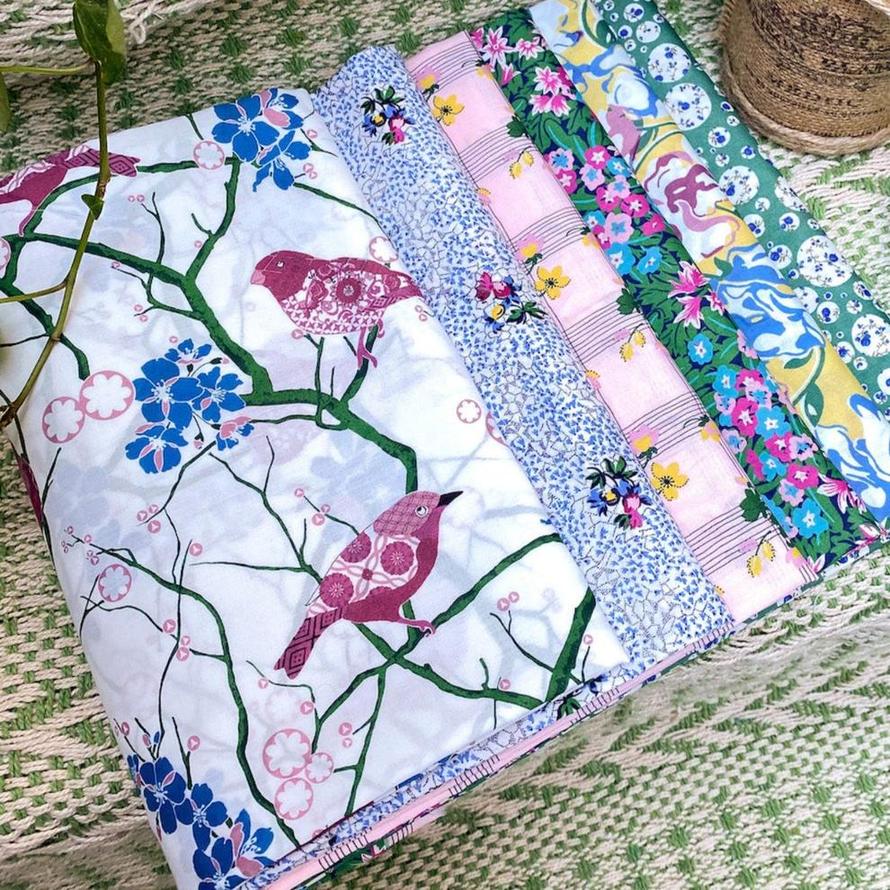 Liberty Purdy Tana Lawn Bespoke - Purdy