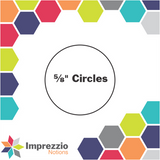 5/8" Circle Papers Pack of 180