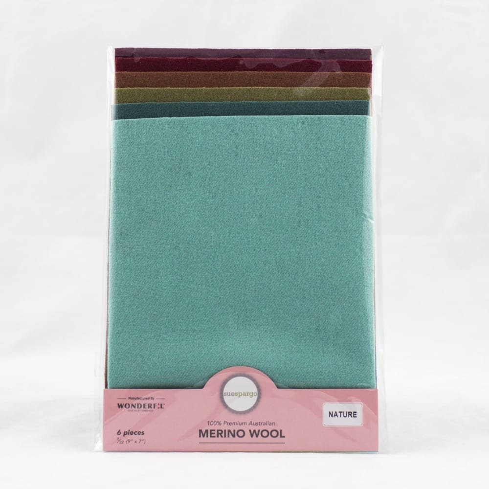 Merino Wool Packs - Sue Spargo - 6 Pieces