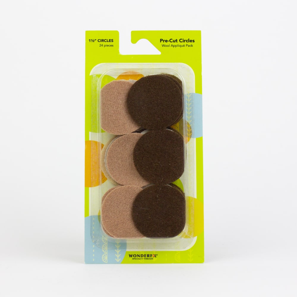 Pre-Cut Wool Circle Appliqué Packs - Sue Spargo
