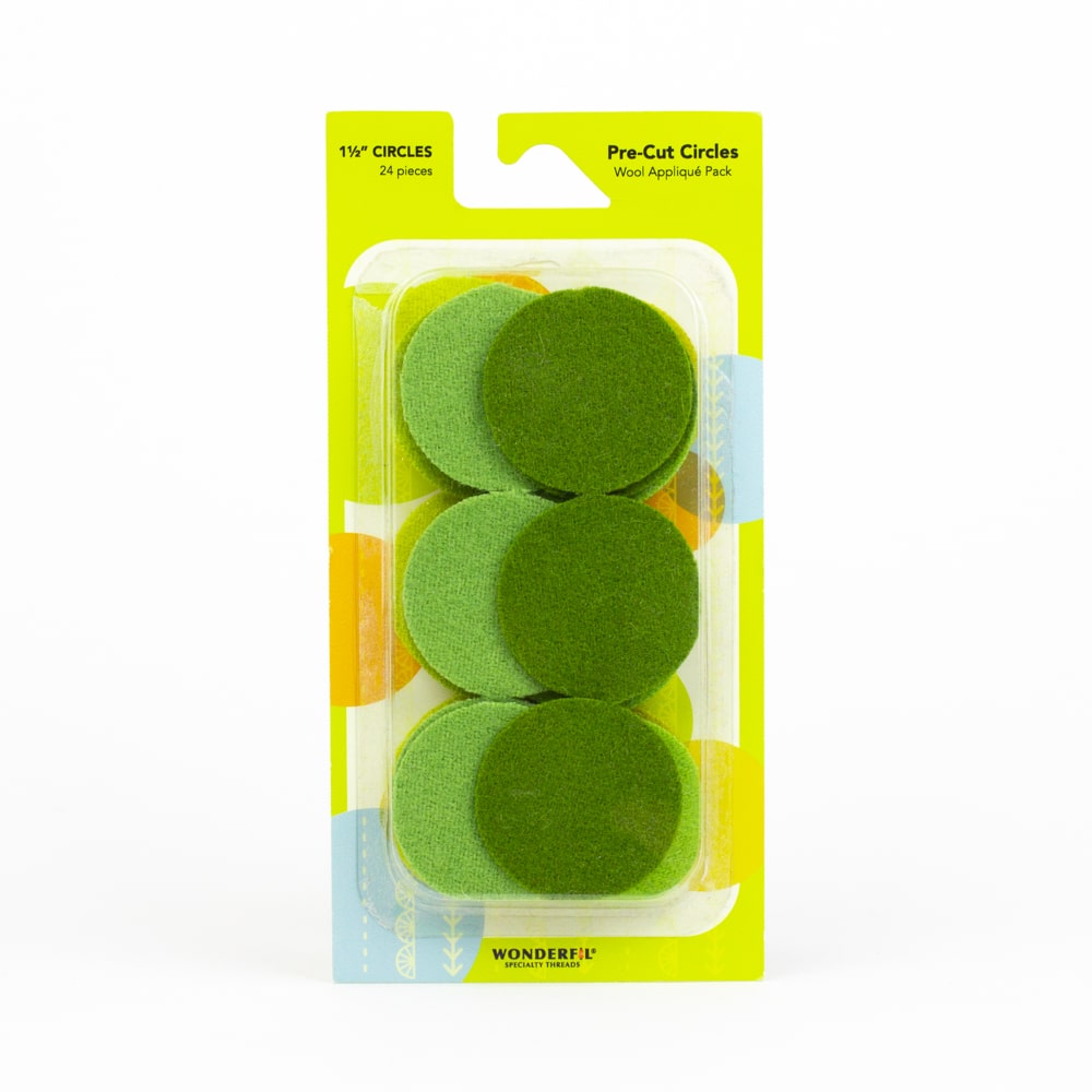 Pre-Cut Wool Circle Appliqué Packs - Sue Spargo