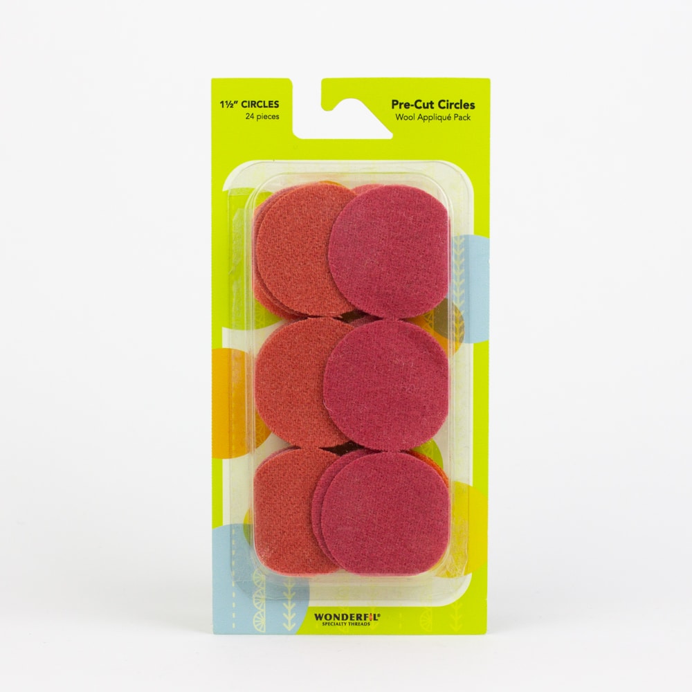 Pre-Cut Wool Circle Appliqué Packs - Sue Spargo