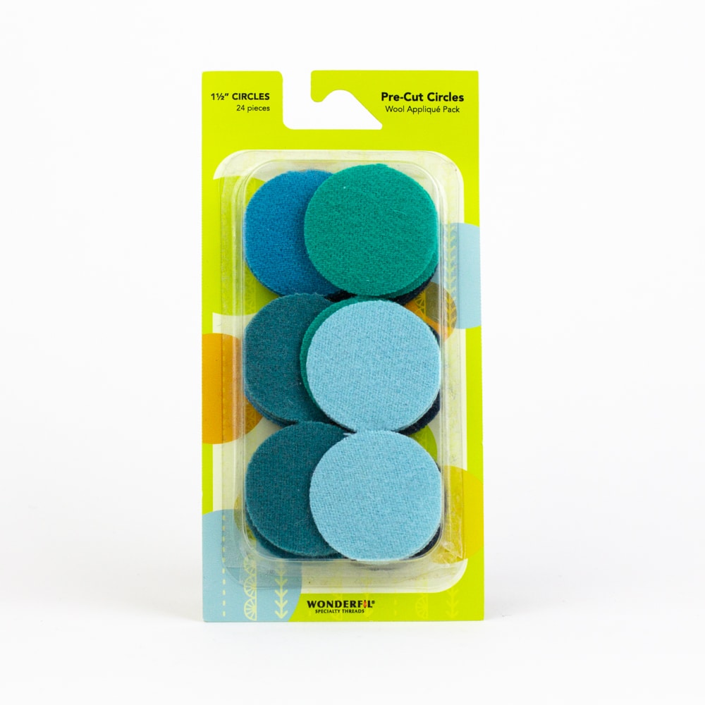 Pre-Cut Wool Circle Appliqué Packs - Sue Spargo