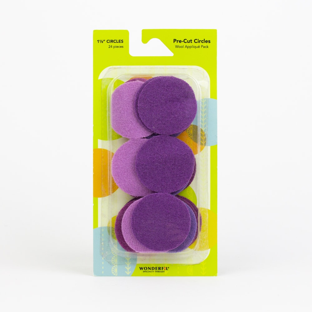 Pre-Cut Wool Circle Appliqué Packs - Sue Spargo
