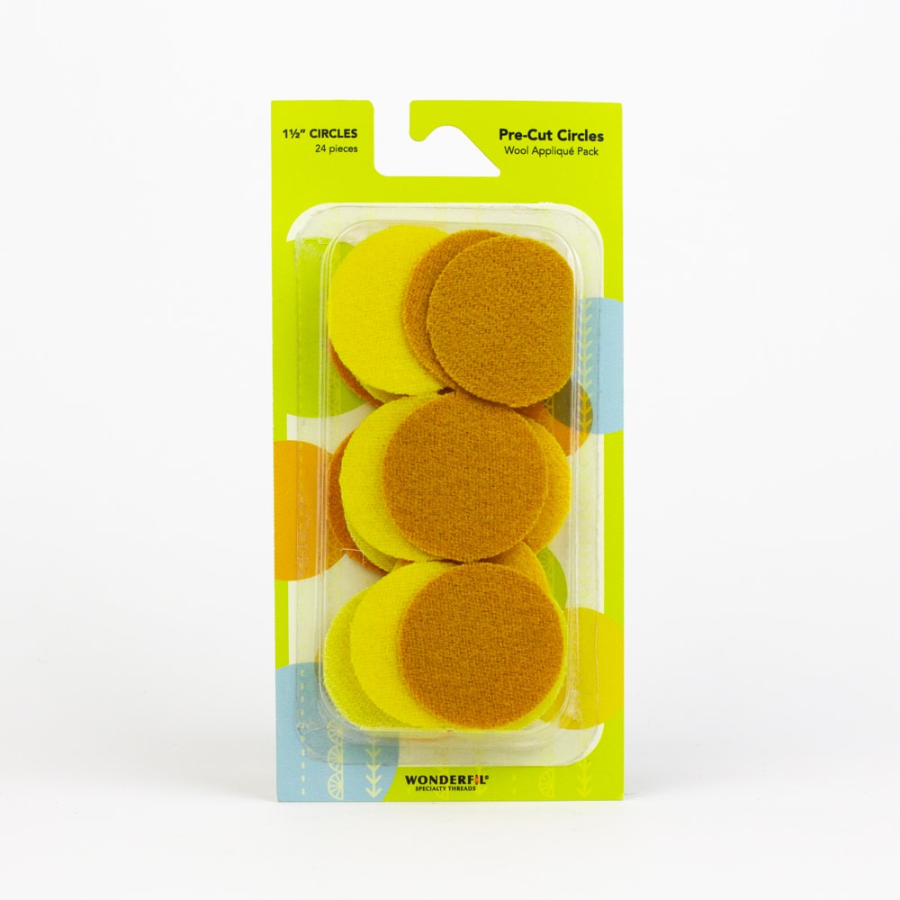 Pre-Cut Wool Circle Appliqué Packs - Sue Spargo