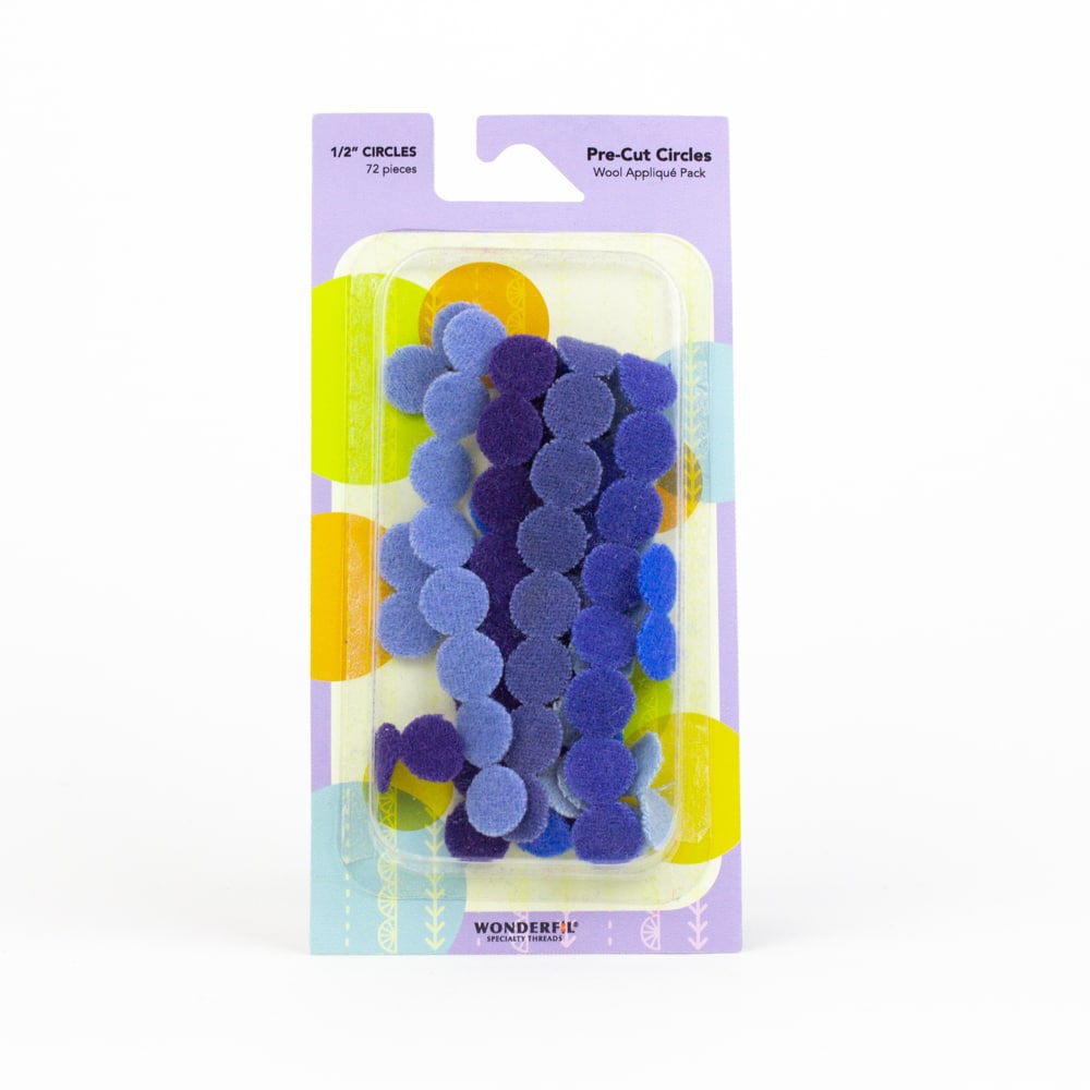 Pre-Cut Wool Circle Appliqué Packs - Sue Spargo