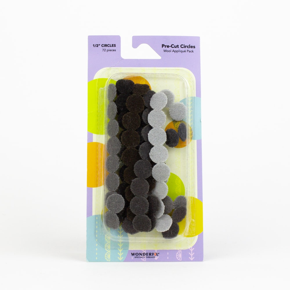 Pre-Cut Wool Circle Appliqué Packs - Sue Spargo