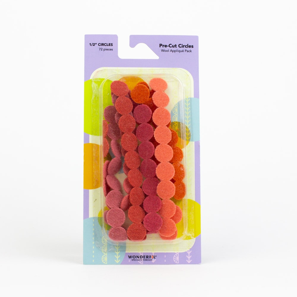 Pre-Cut Wool Circle Appliqué Packs - Sue Spargo