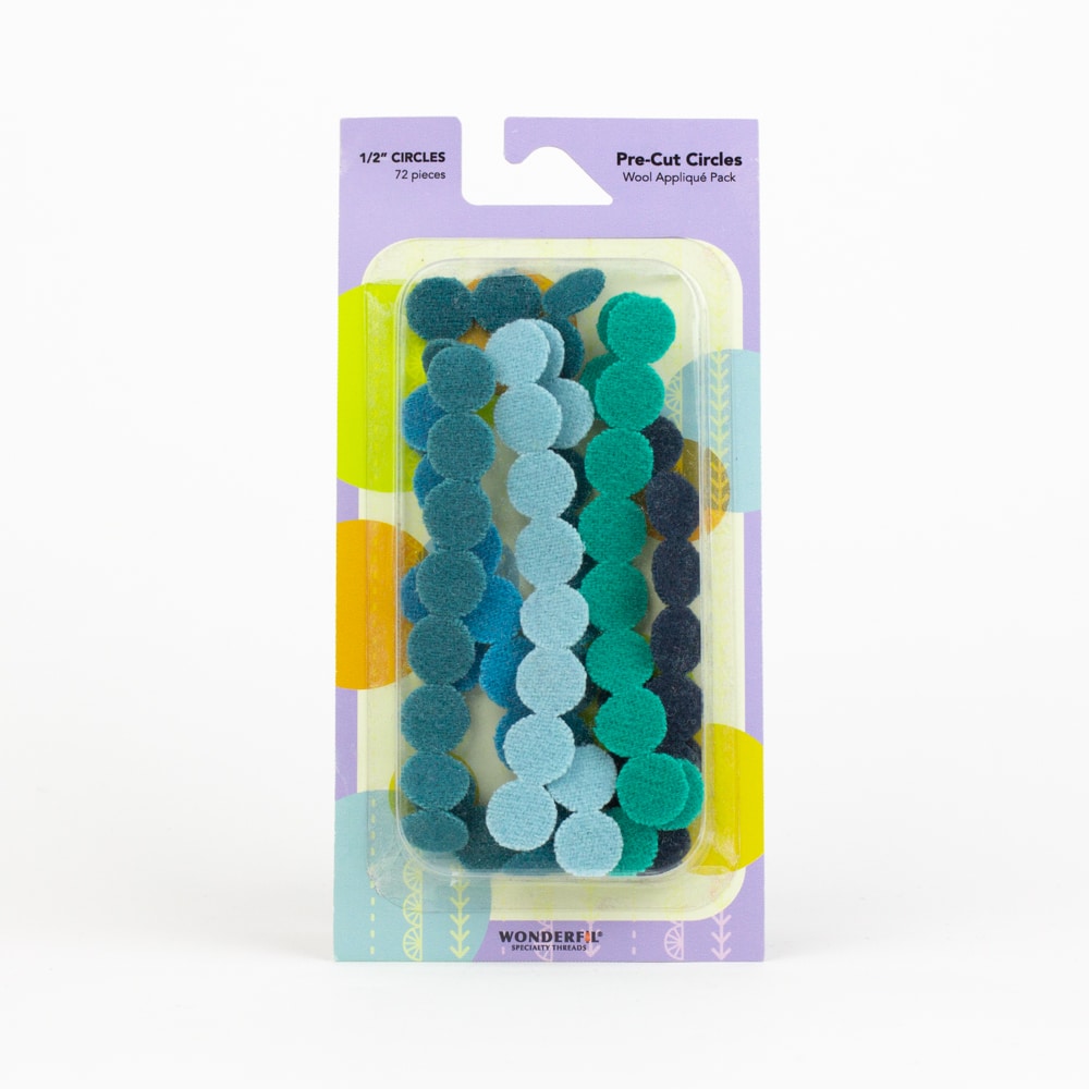 Pre-Cut Wool Circle Appliqué Packs - Sue Spargo