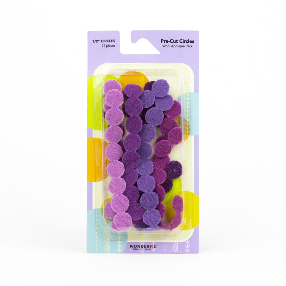 Pre-Cut Wool Circle Appliqué Packs - Sue Spargo