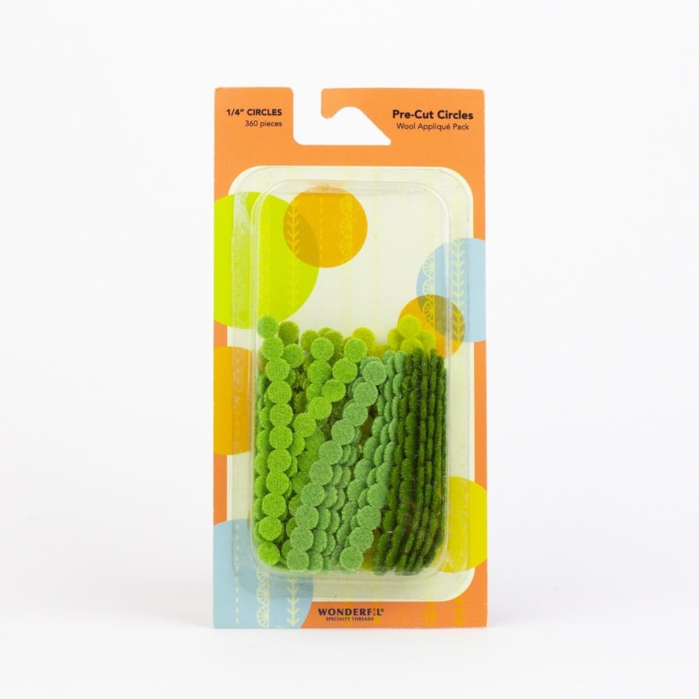 Pre-Cut Wool Circle Appliqué Packs - Sue Spargo