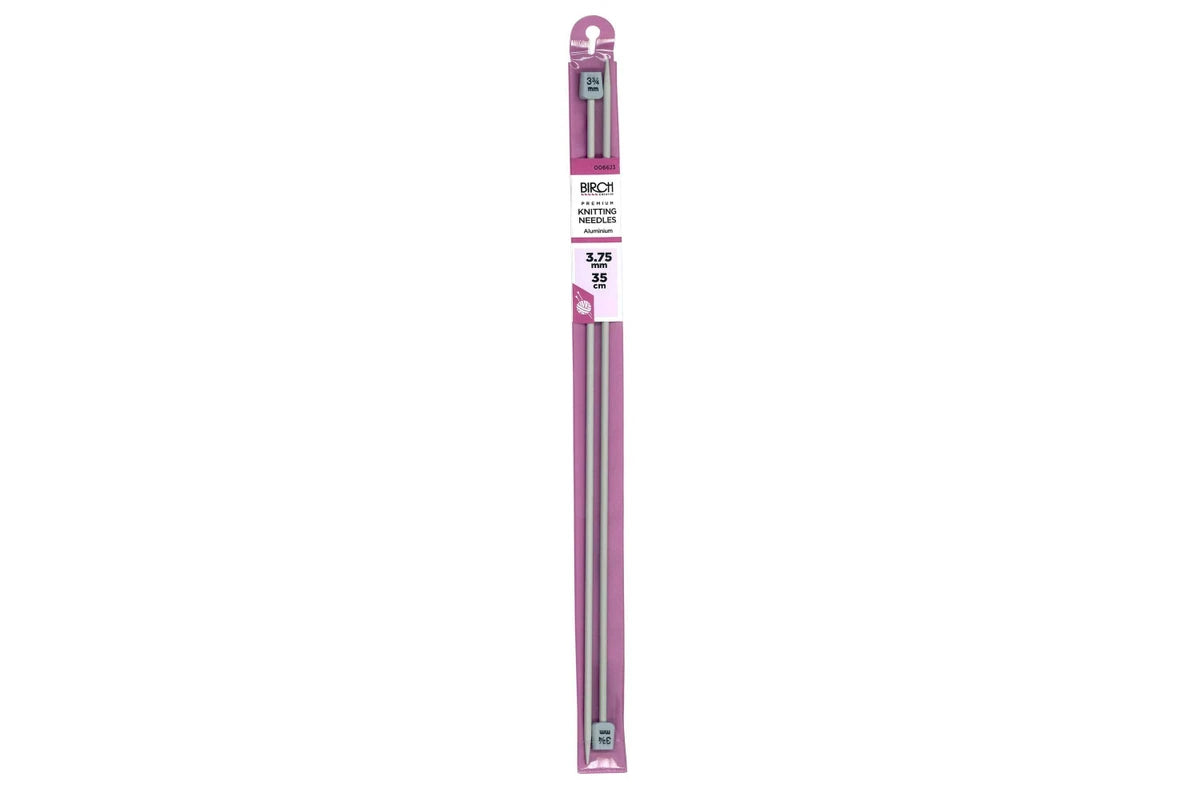 Birch 3.75mm x 35cm Knitting Needles