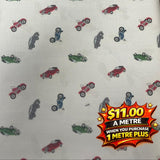 100% Cotton Fabric WOF 110cm-  112cm