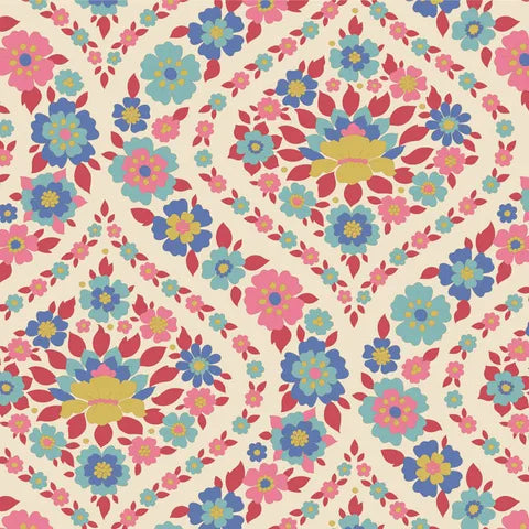 TILDA WALLFLOWER BIANCA RED 100618