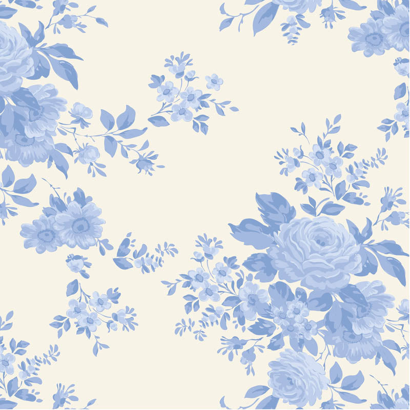TILDA SOMETHING BLUE CAROL - 100664 - 100% Cotton
